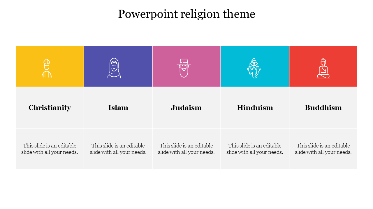 Free - Best PowerPoint Religion Theme Presentation Templates
